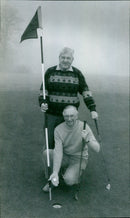 Bryan Witherington, and Eddie scanion - Vintage Photograph