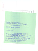 Vivien Saunders - Vintage Photograph