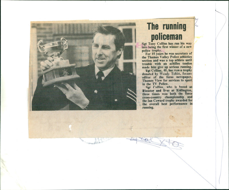 Tony Collins - Vintage Photograph