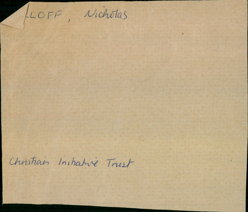 Colloff Nicholas - Vintage Photograph