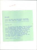 Terry Griffiths - Vintage Photograph