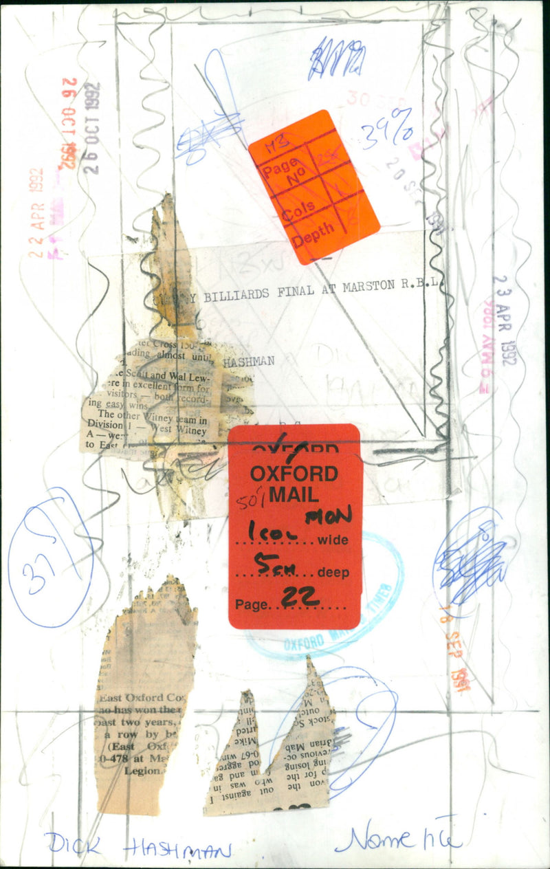 Dick Hashman - Vintage Photograph