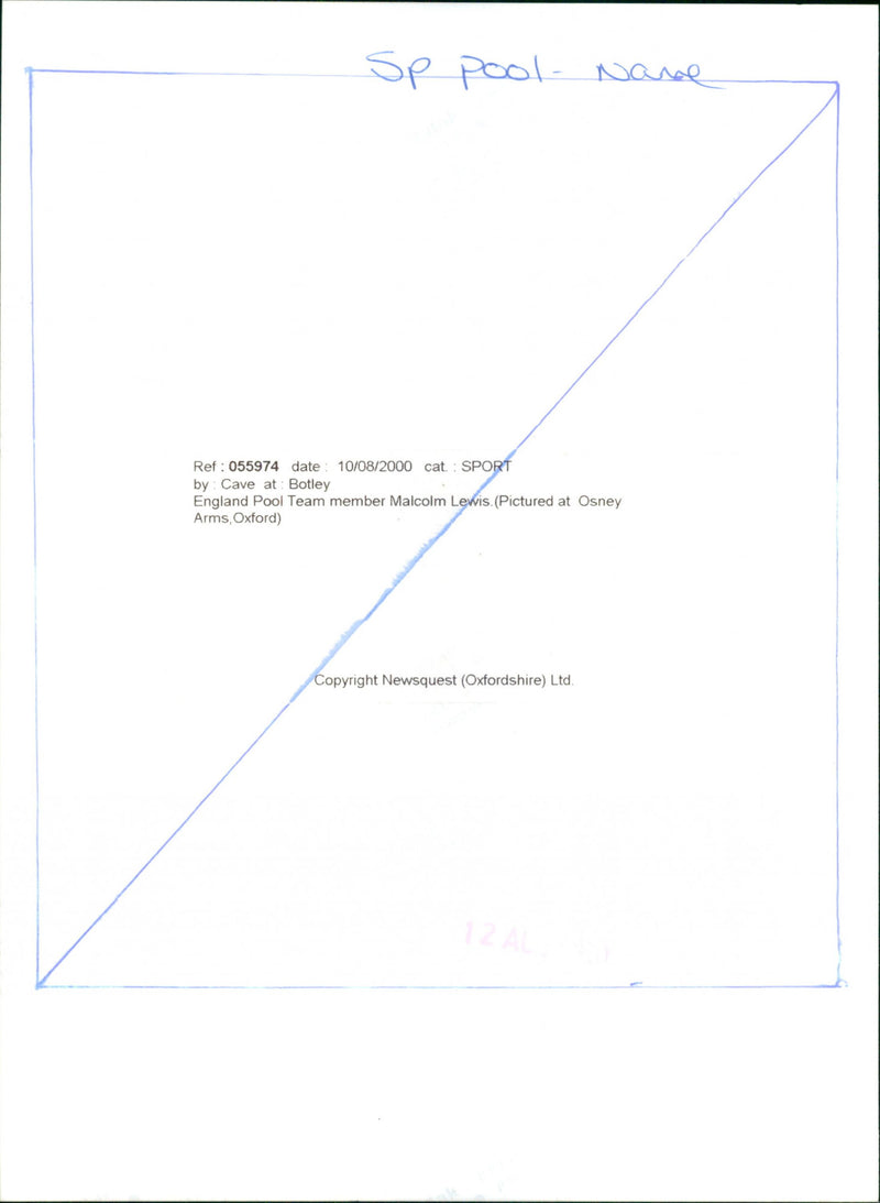 Malcolm Lewis - Vintage Photograph