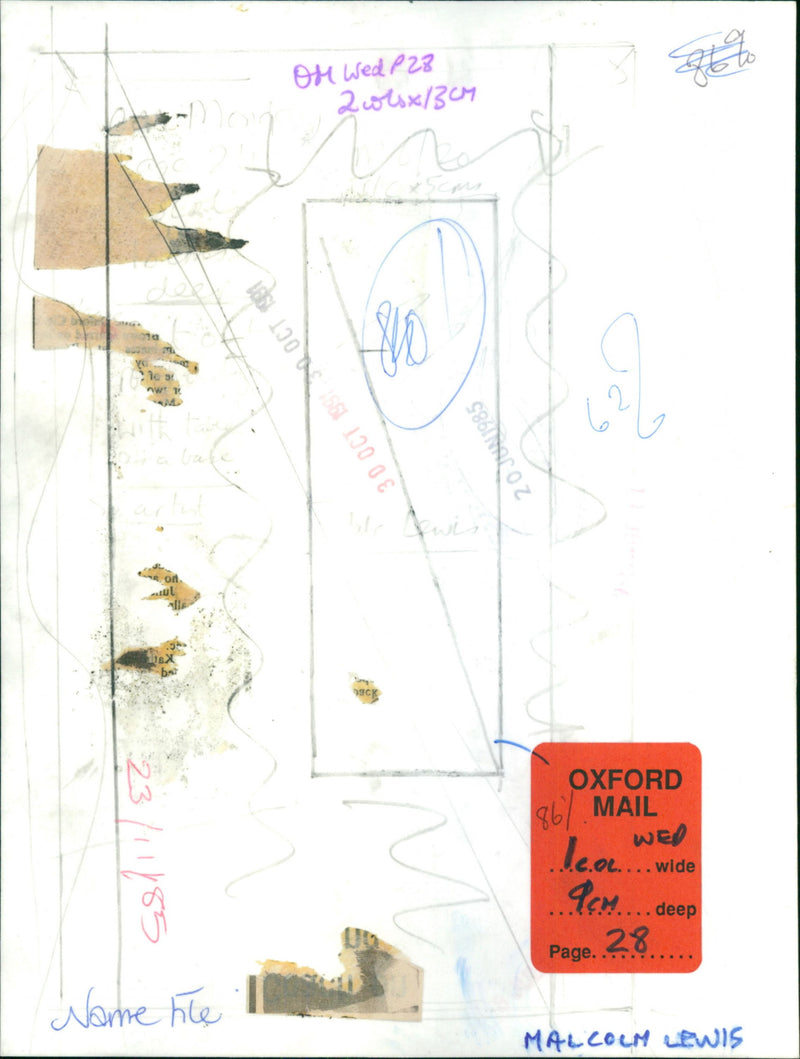 Malcolm Lewis - Vintage Photograph