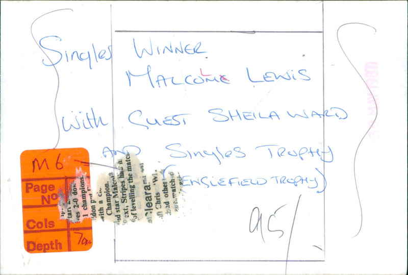 Singles winner - Vintage Photograph