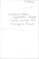 Janet Cooke - Vintage Photograph