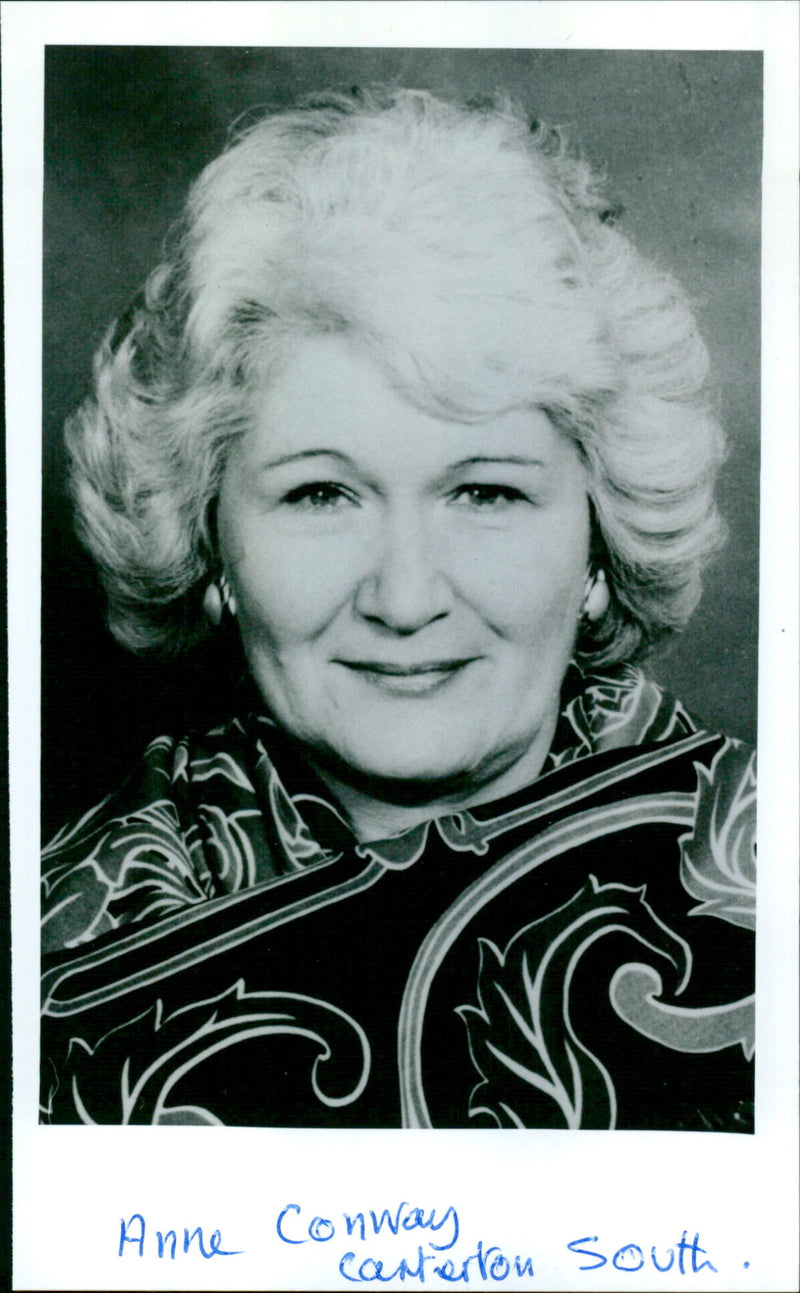 Anne Conway - Vintage Photograph