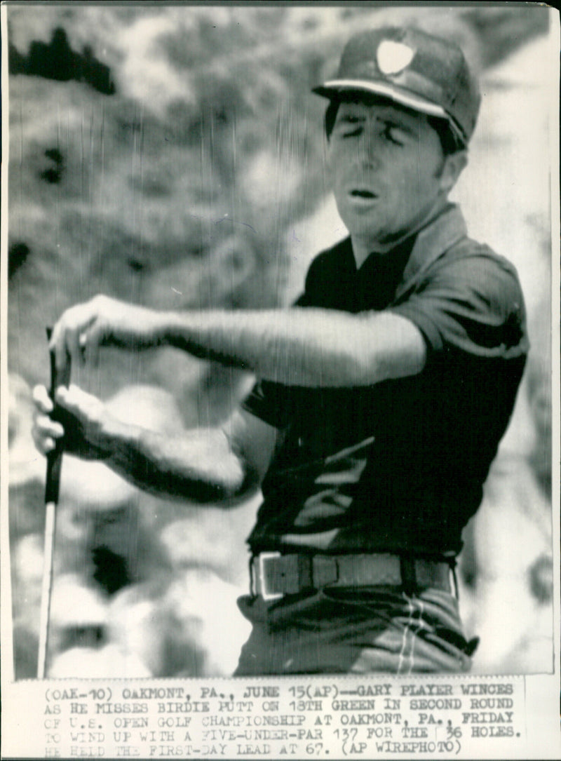 Gary Player - Vintage Photograph