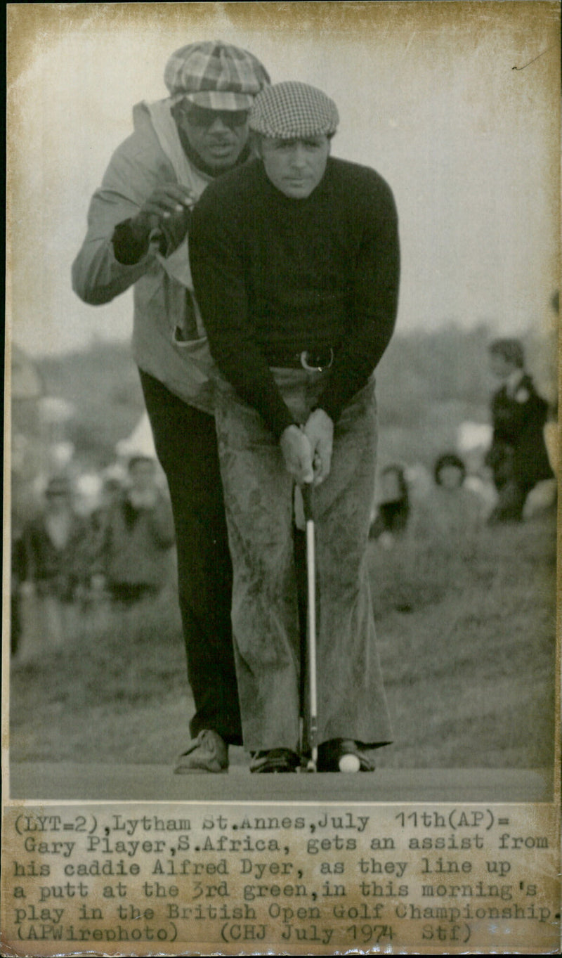 Gary Player - Vintage Photograph