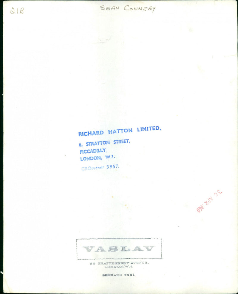 Sean Connery - Vintage Photograph