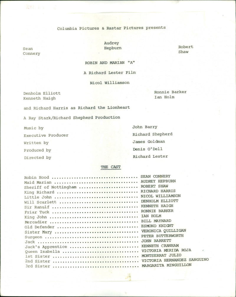 Sean Connery - Vintage Photograph