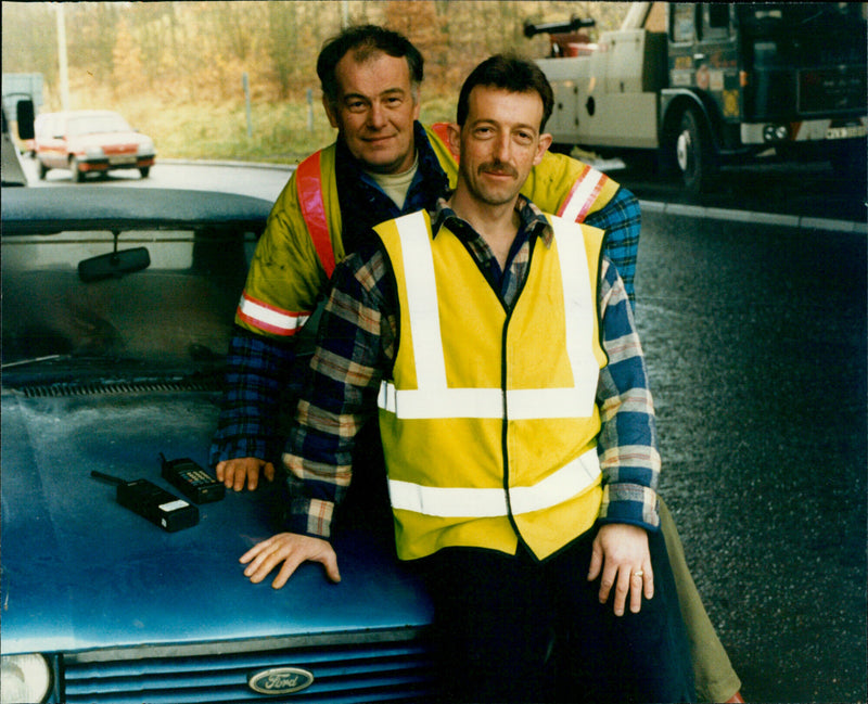 Beesley and Steve cook - Vintage Photograph