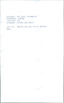 Mervyn Collins - Vintage Photograph