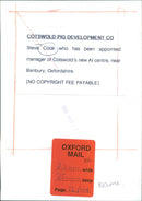 Steve cook - Vintage Photograph