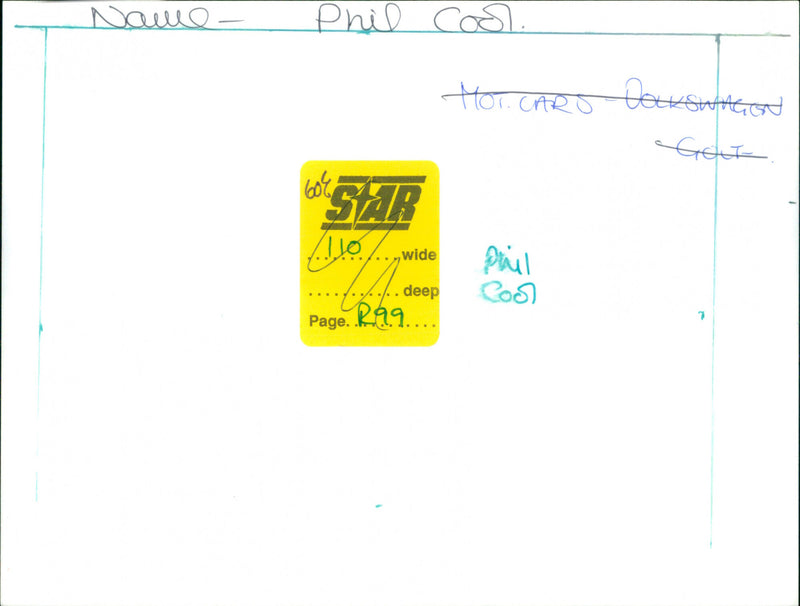 Cool Phil - Vintage Photograph