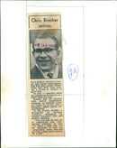 Christopher Brasher - Vintage Photograph