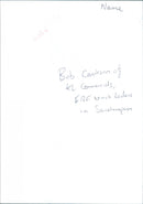 Bob Cookson - Vintage Photograph