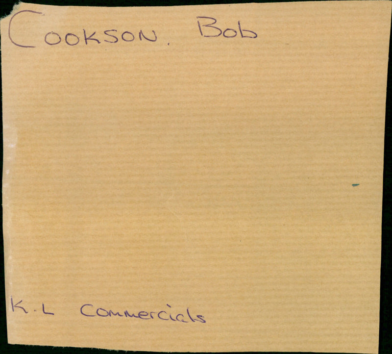 Cookson bob - Vintage Photograph