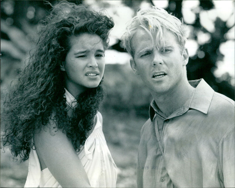 Jason Connery, Vivienn Tan - Vintage Photograph