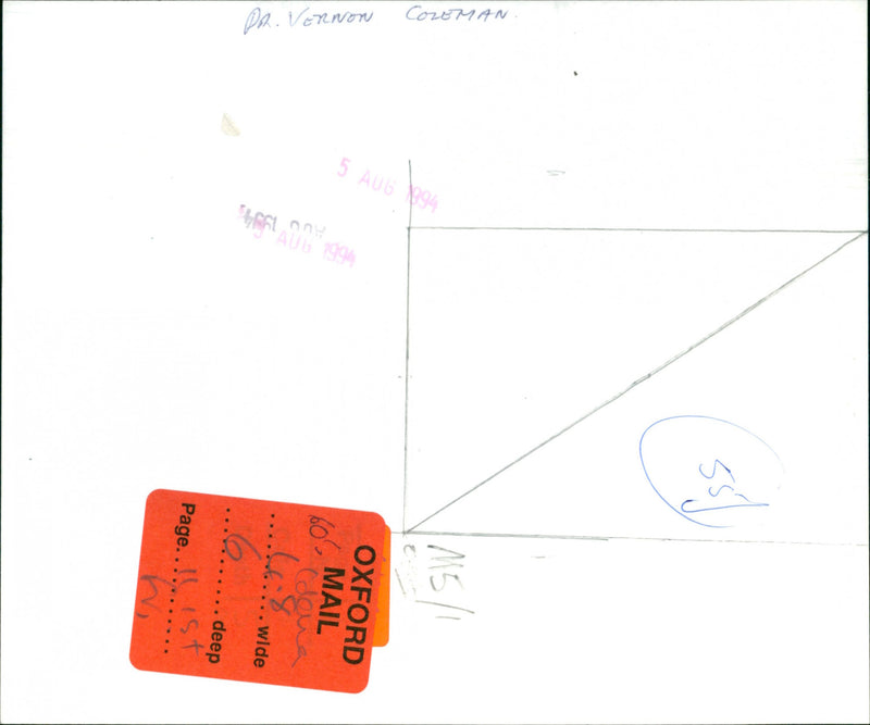 Dr Vernon Coleman - Vintage Photograph