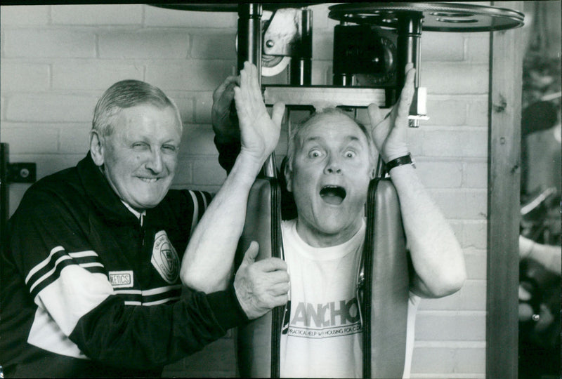 Kenneth Cope, Mon Hillier - Vintage Photograph