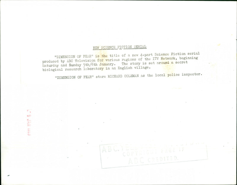 Richard Coleman - Vintage Photograph