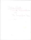 Philip Cave - Vintage Photograph