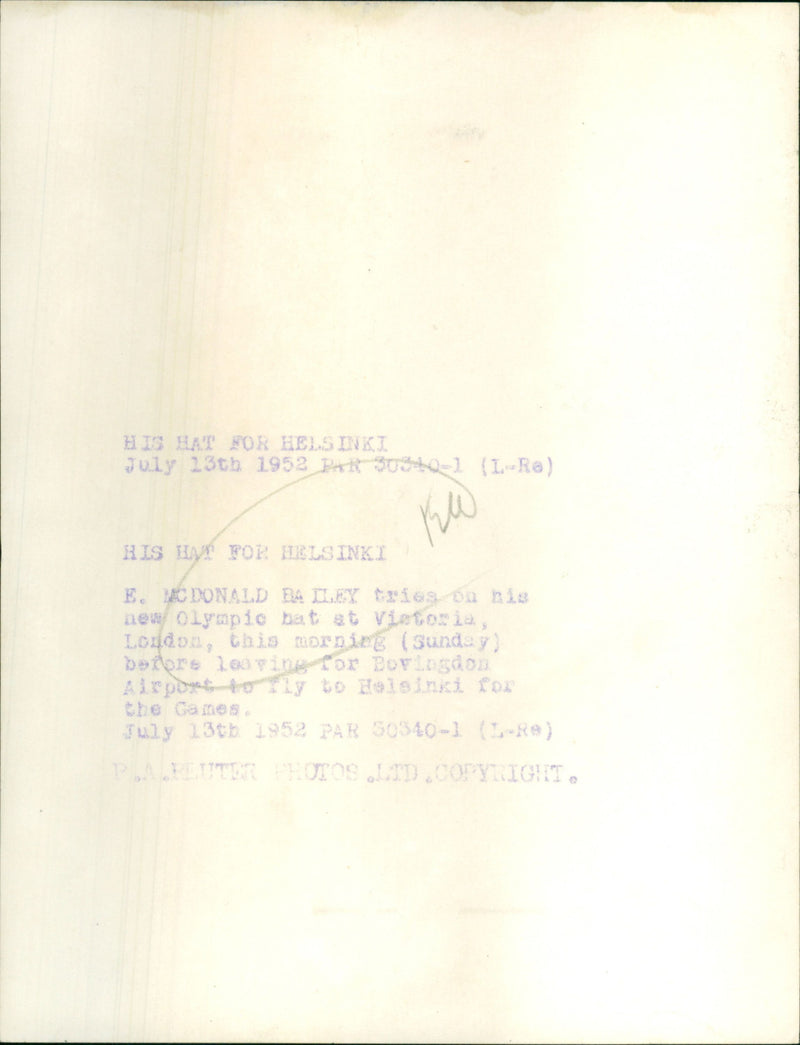 E. Mc Donald Bailey - Vintage Photograph