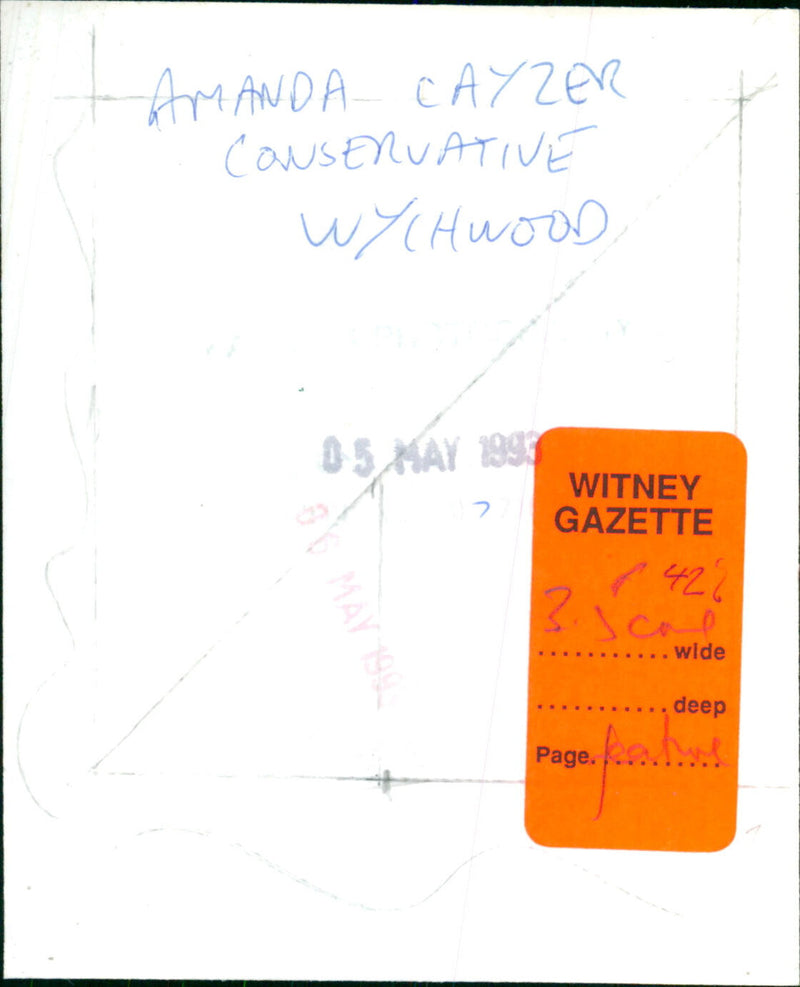 Amanda Cayzer - Vintage Photograph