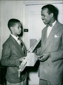 Wally Thompson, Mc Donald Bailey - Vintage Photograph