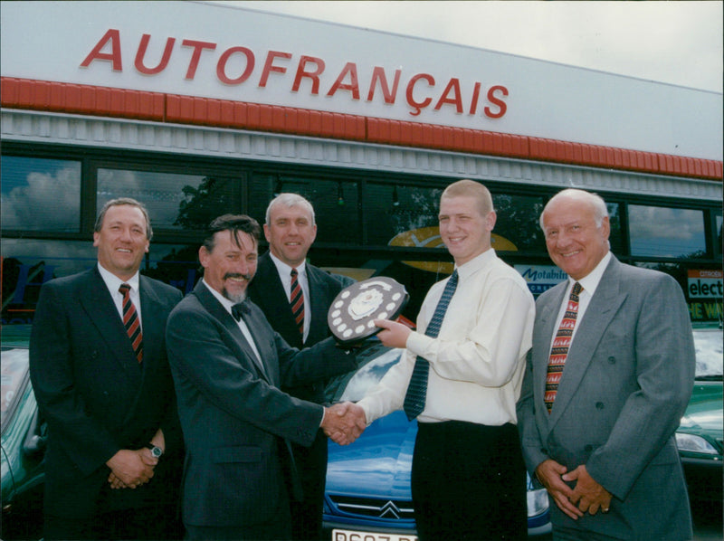 Jon Coles, Martin Hardy, Frank Sear, Ian Oldershaw, John Fletcher - Vintage Photograph