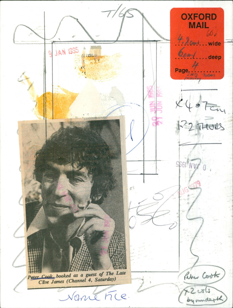 Peter Cook - Vintage Photograph