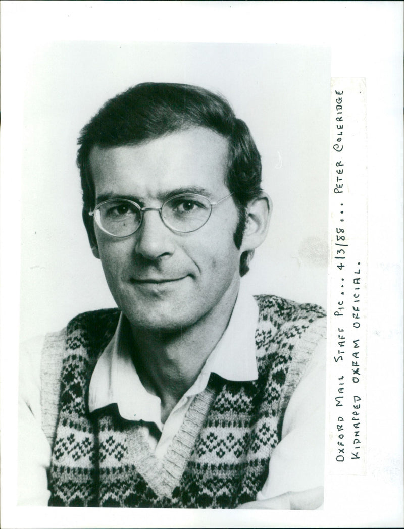 Peter Coleridge - Vintage Photograph