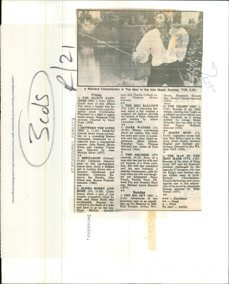 Richard Chamberlain - Vintage Photograph