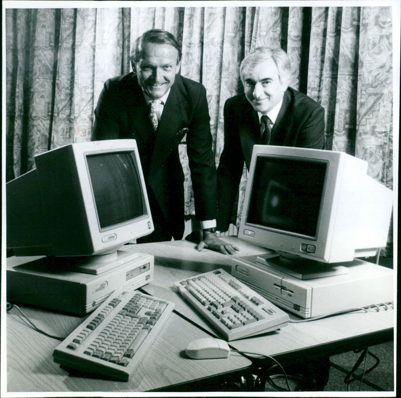 Mark Cook, Richard Bahu - Vintage Photograph