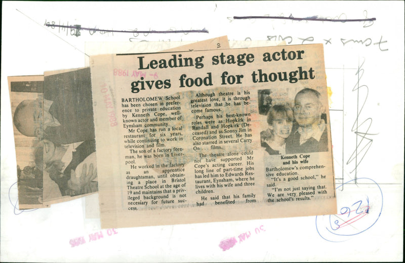 Kenneth Cope - Vintage Photograph