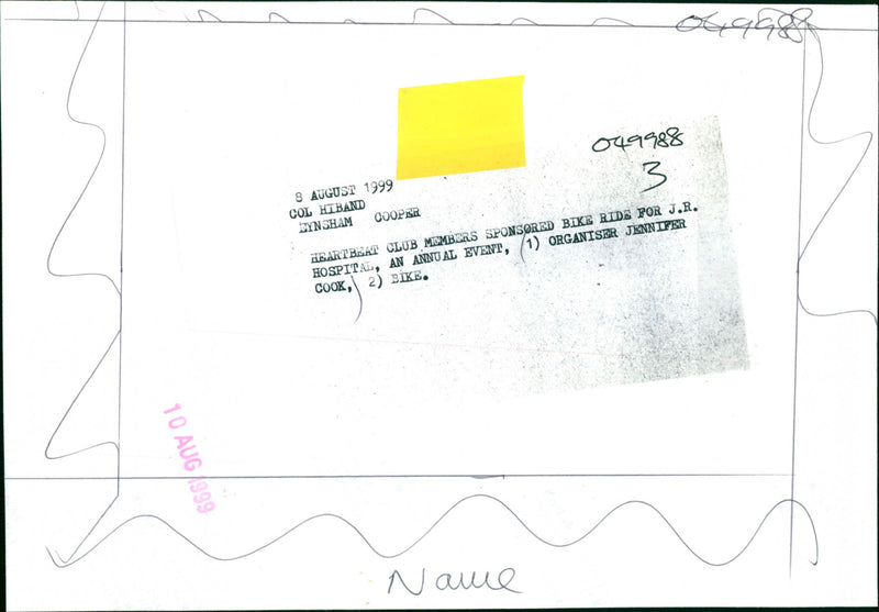 Jennifer Cook - Vintage Photograph