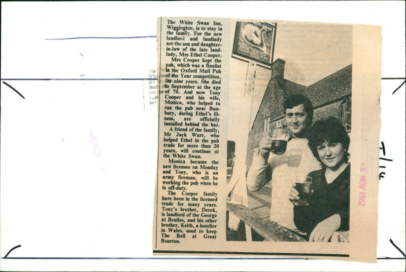 Tony Cooper, Monica - Vintage Photograph