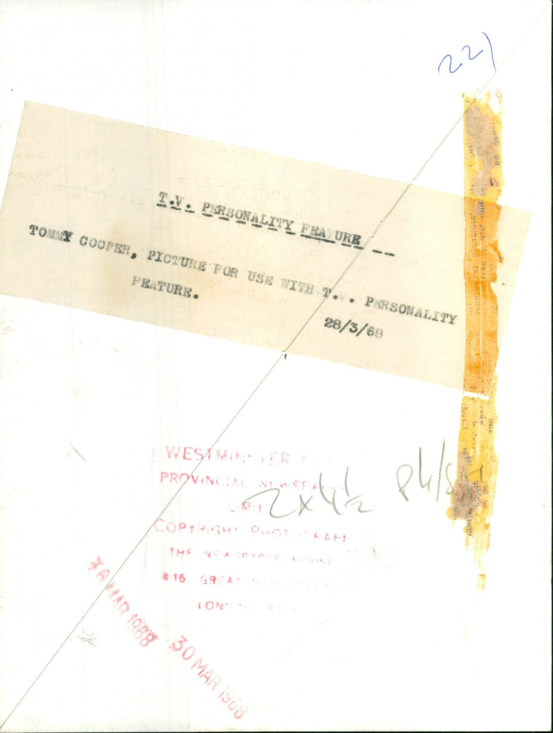 Tonny Cooper - Vintage Photograph