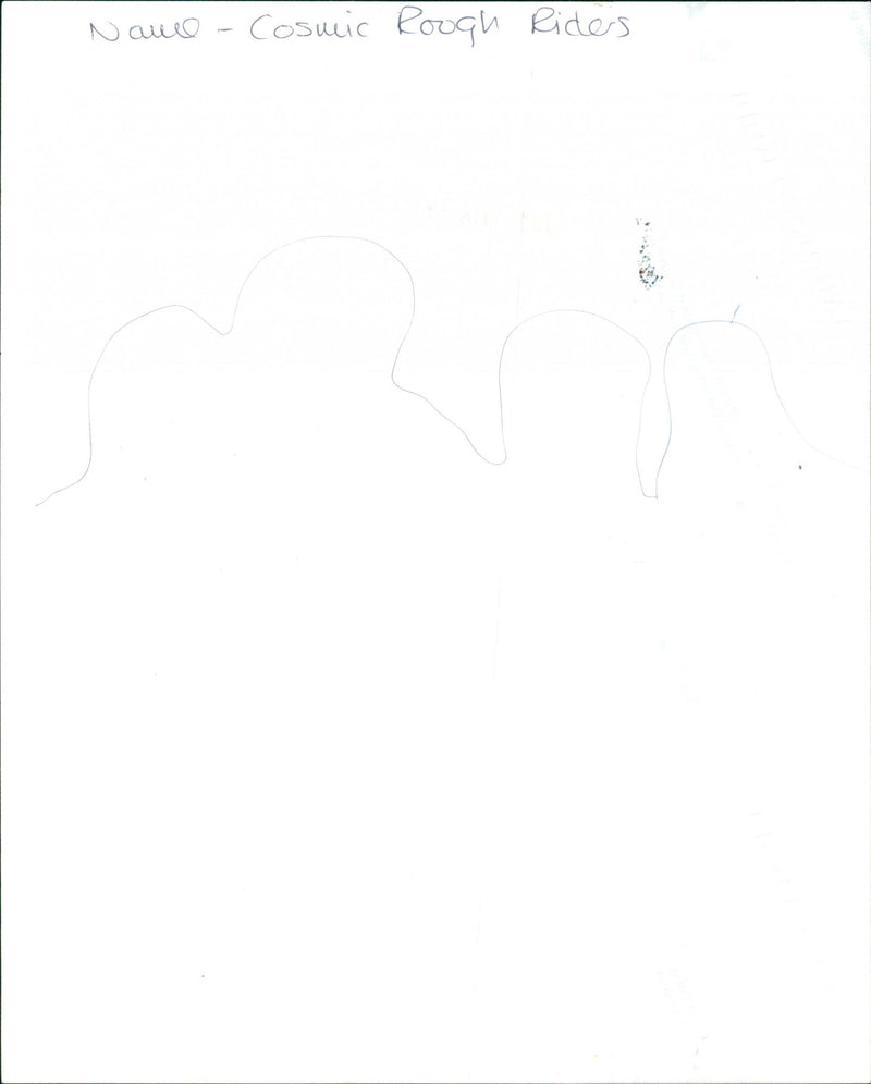 Cosmic Rough Riders - Vintage Photograph