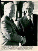 Mr Liam  Cosgrave, Edward Heath - Vintage Photograph