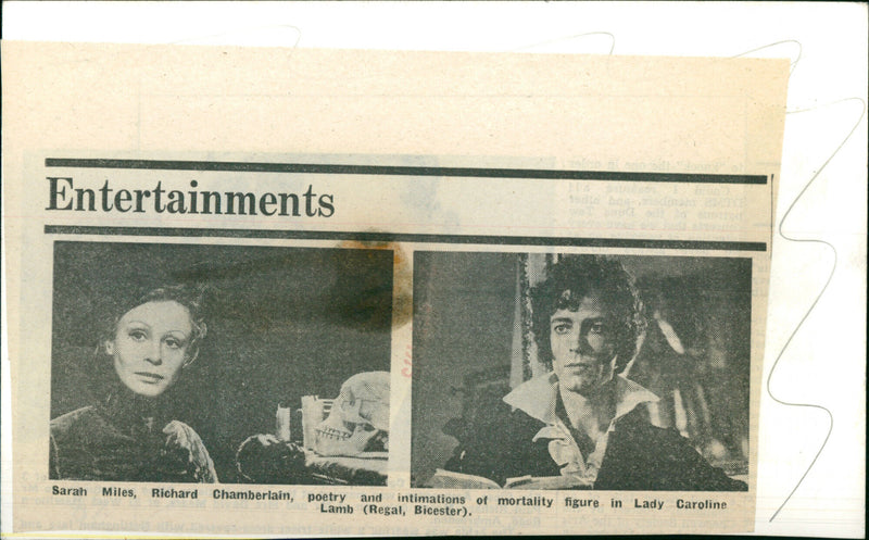 Film "Lady Caroline Lamb" - Vintage Photograph