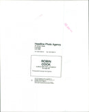 Robin Cook - Vintage Photograph