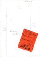 Robin Cook - Vintage Photograph