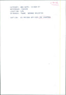 Joe Chapman - Vintage Photograph