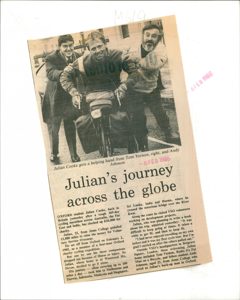 Julian Cooke - Vintage Photograph