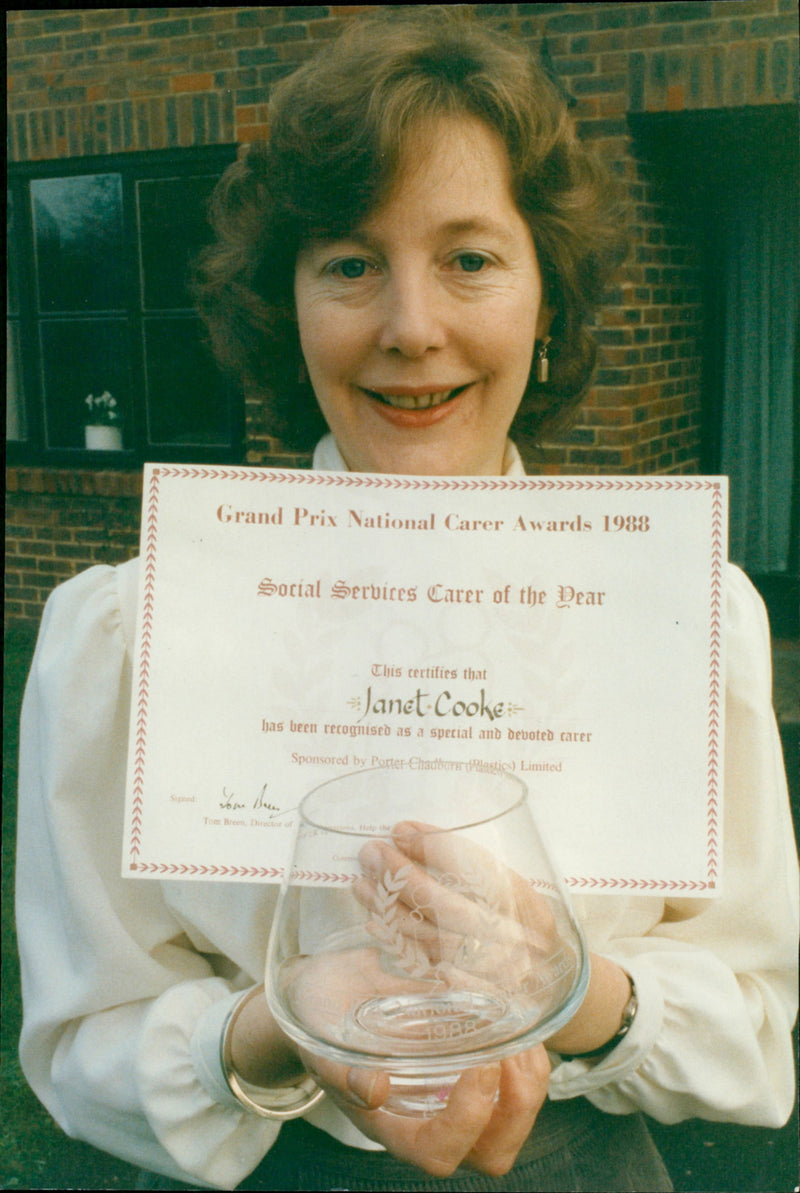 Janet Cooke - Vintage Photograph