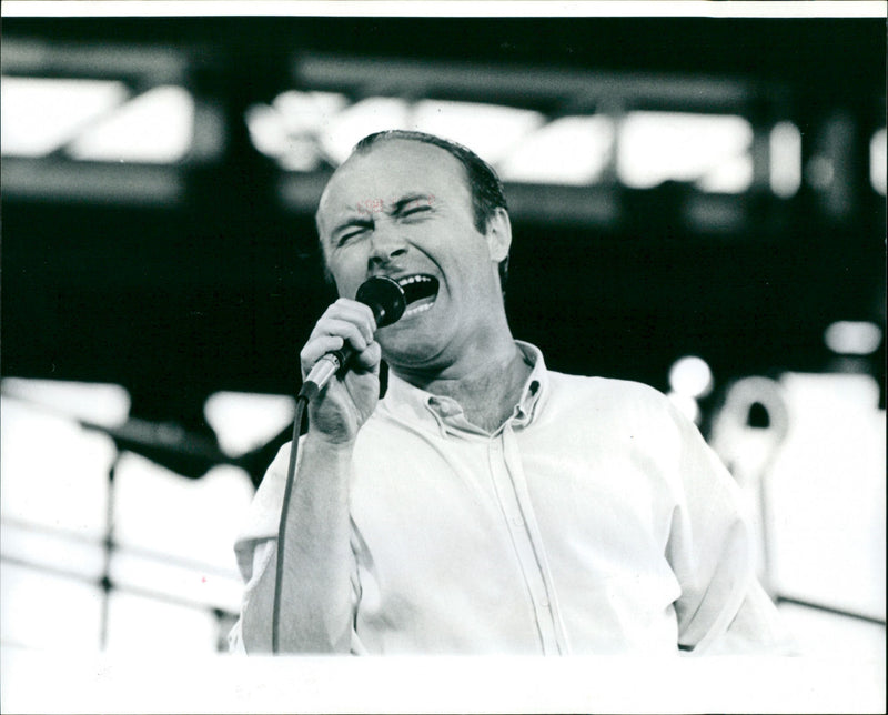 Phil Collins - Vintage Photograph