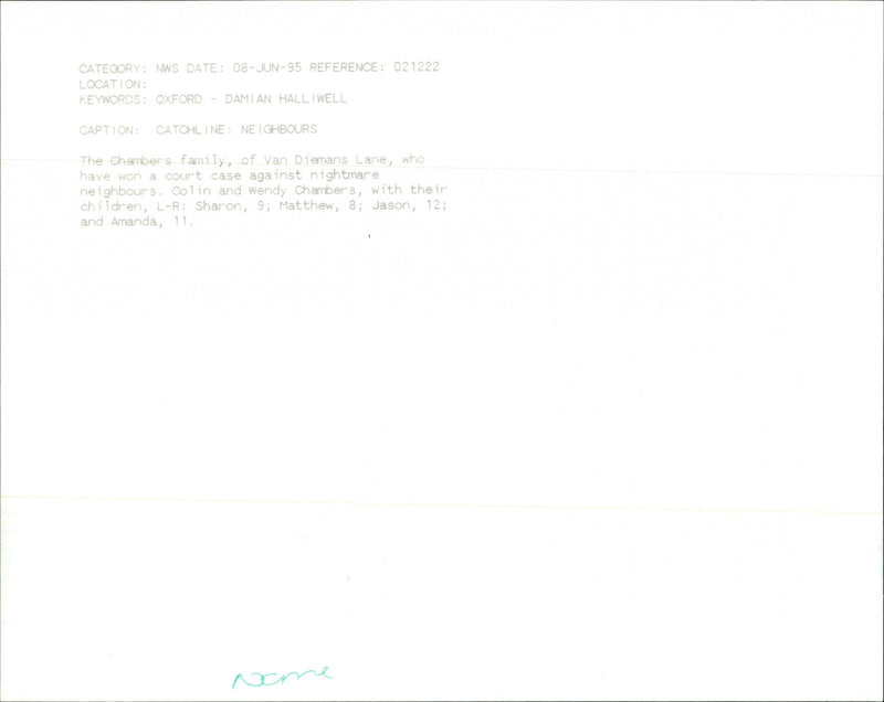 The Chambers family - Vintage Photograph