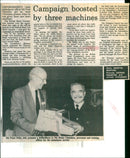 Peter Pelly and Brian Chambers - Vintage Photograph